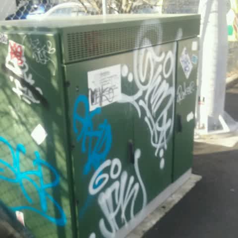 Graffiti, a report photo