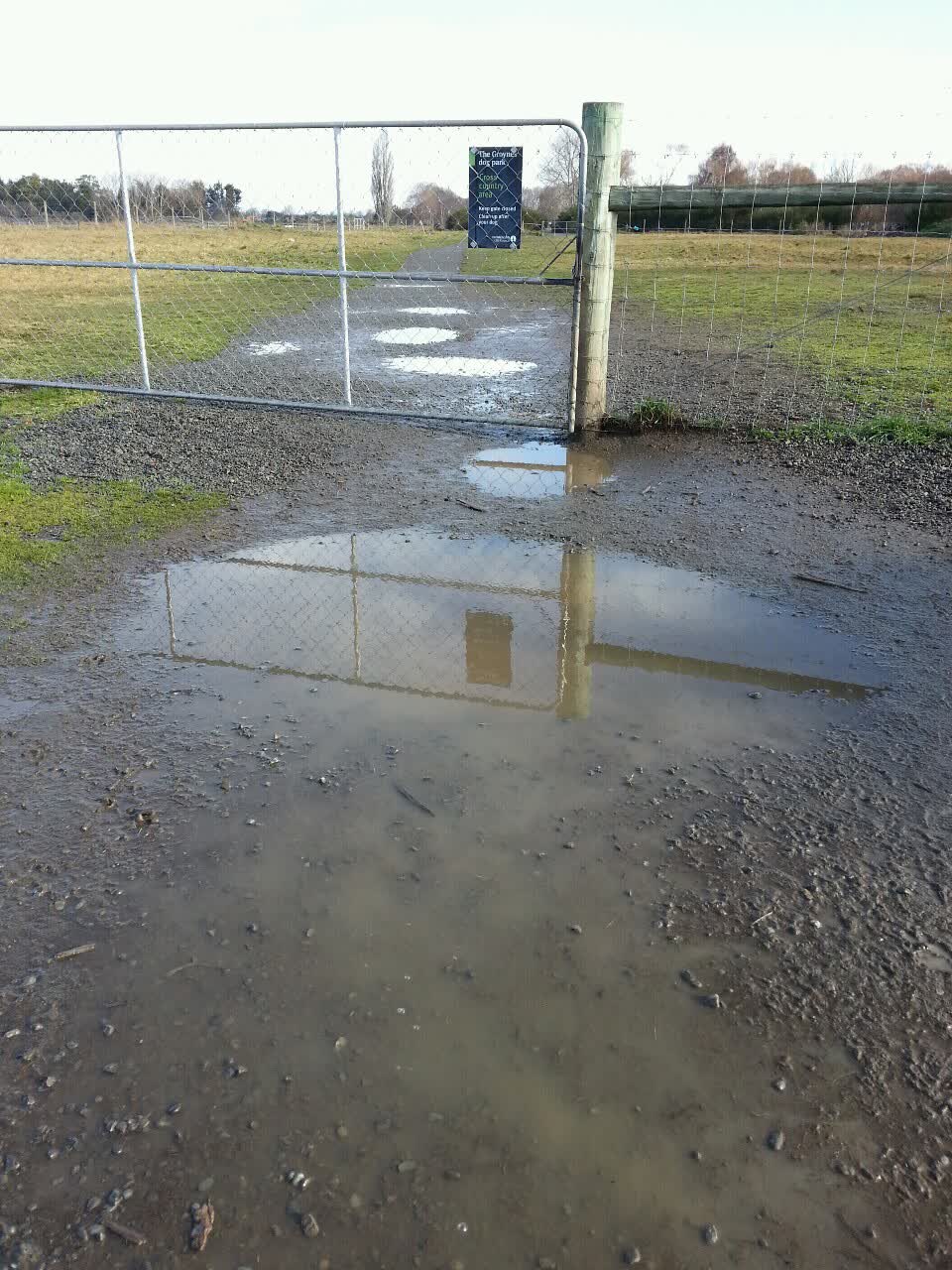 The photograph attached to this parks report