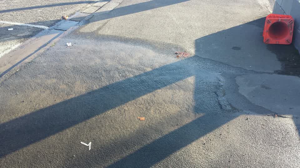 The photograph attached to this water supply report