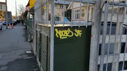 Graffiti, a report photo
