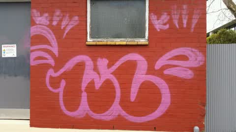 Graffiti, a report photo