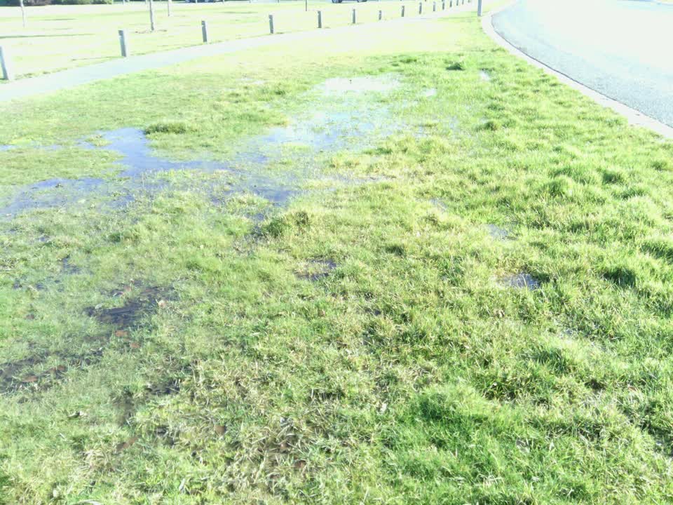 The photograph attached to this wastewater/stormwater report