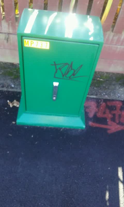 Graffiti, a report photo