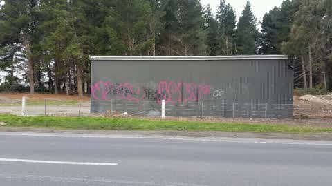 Graffiti, a report photo