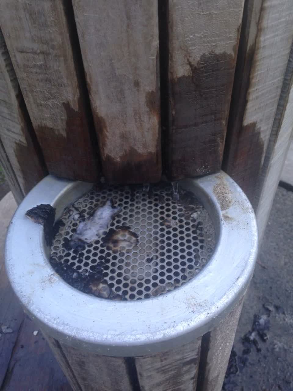 The photograph attached to this parks report