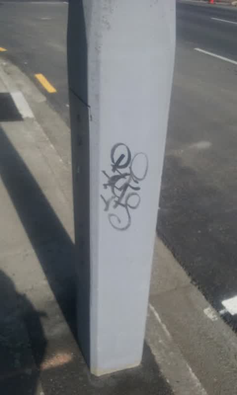 Graffiti, a report photo