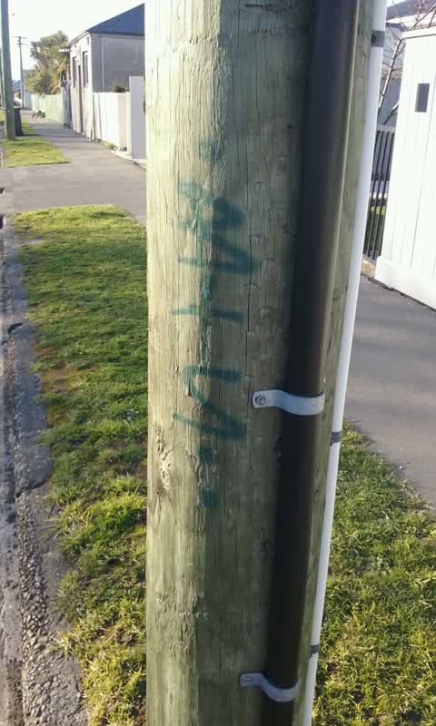 Graffiti, a report photo