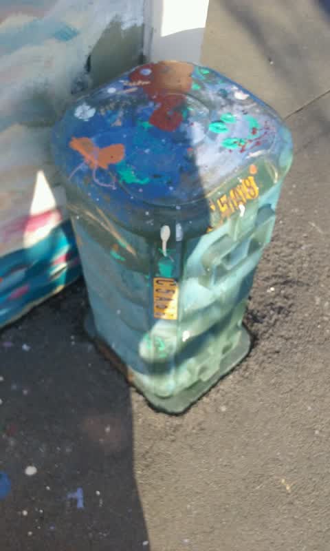 Graffiti, a report photo