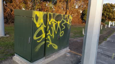 Graffiti, a report photo