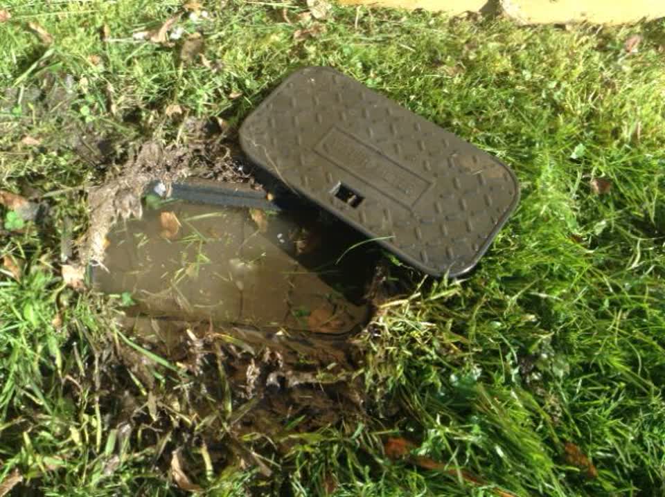 The photograph attached to this water supply report