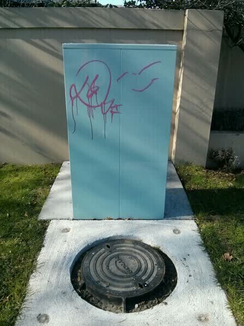 Graffiti, a report photo