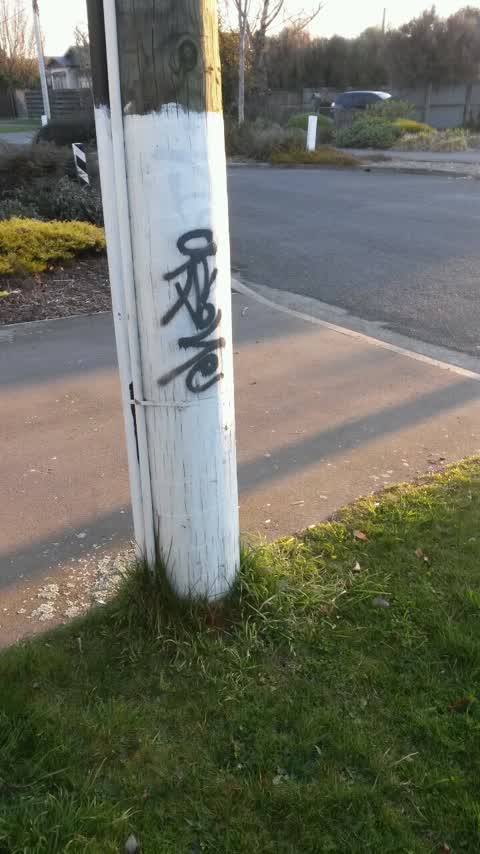 Graffiti, a report photo