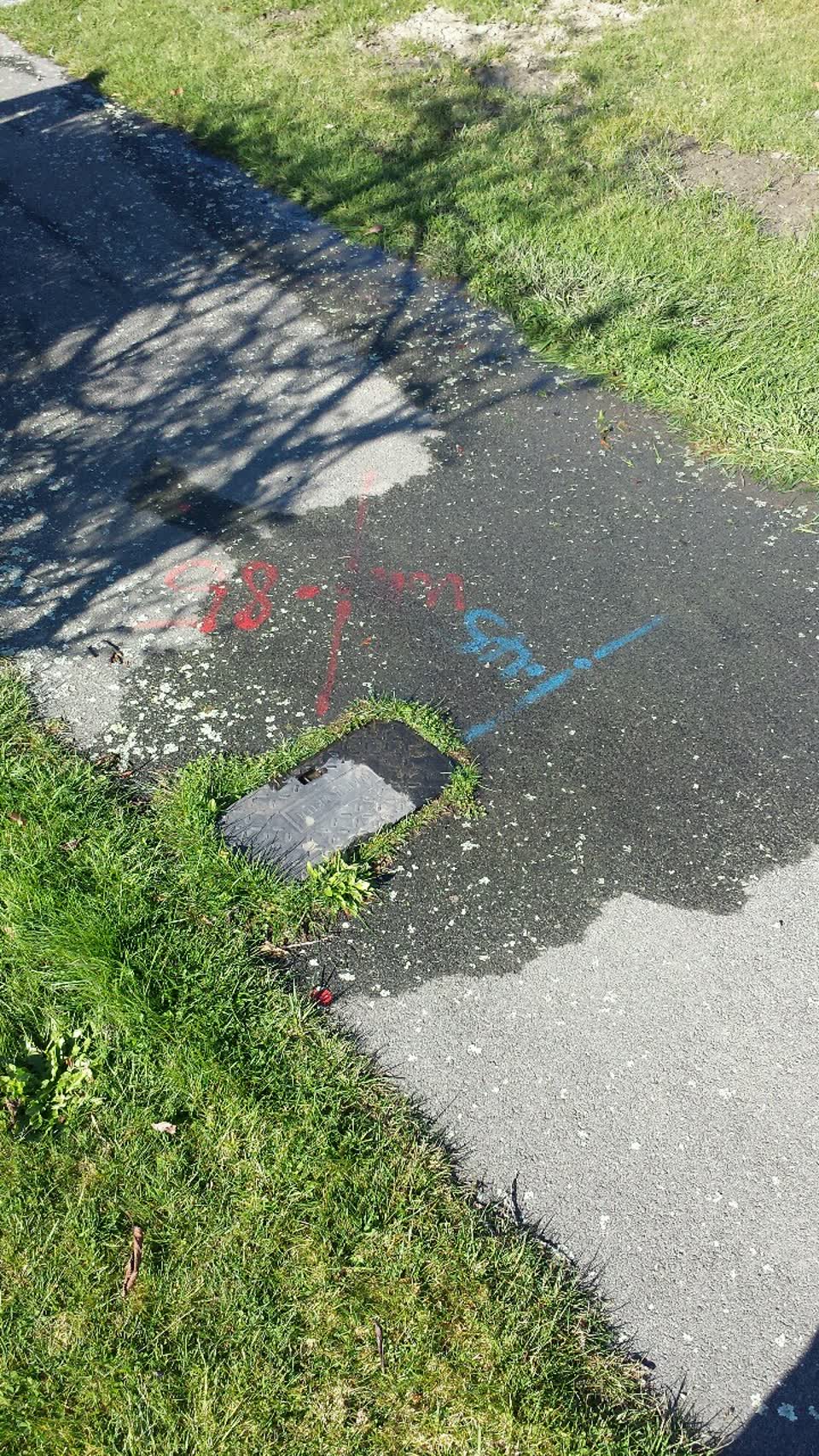 The photograph attached to this water supply report