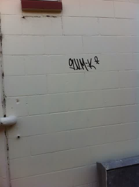 Graffiti, a report photo