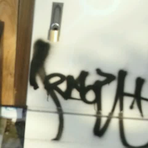Graffiti, a report photo