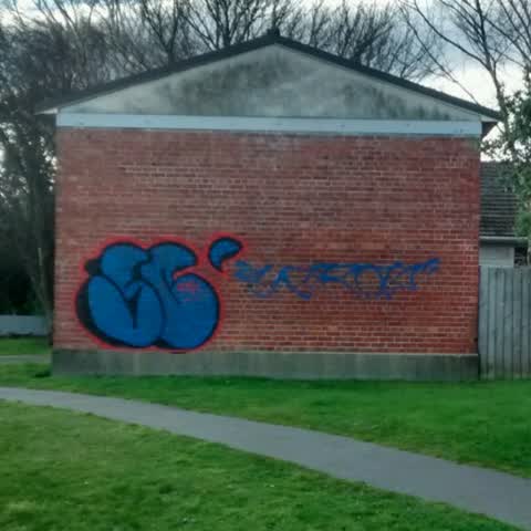 Graffiti, a report photo