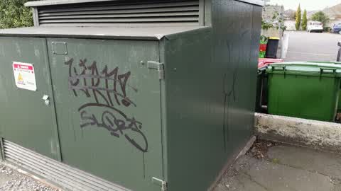 Graffiti, a report photo