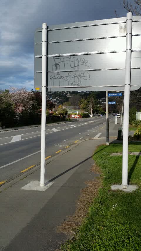 Graffiti, a report photo