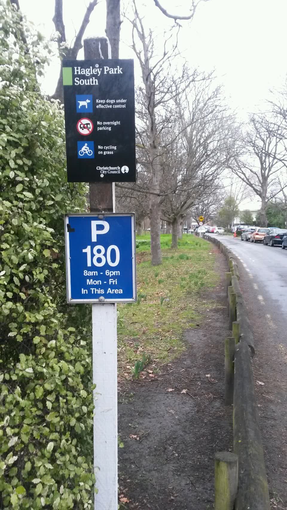 The photograph attached to this parks report