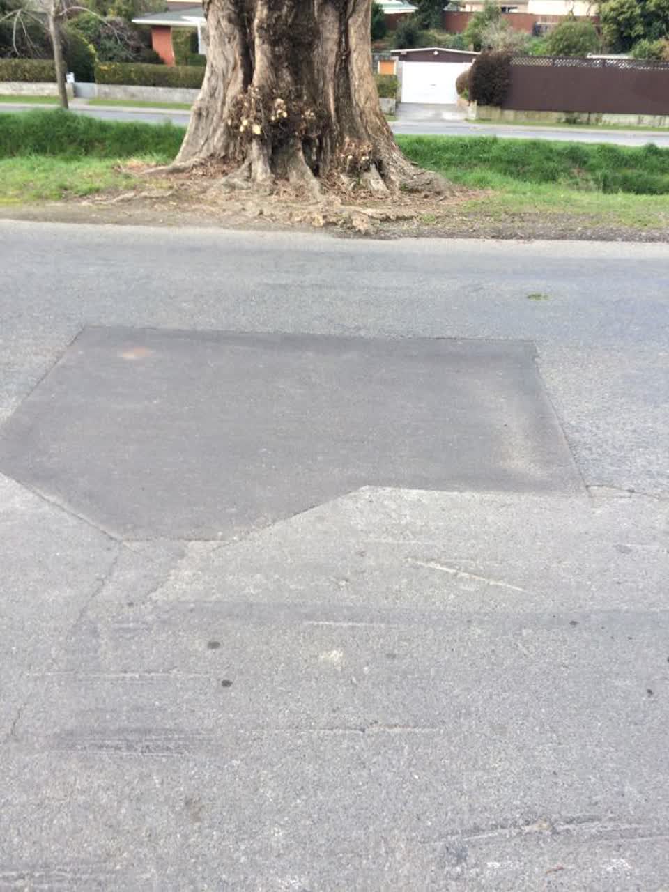 The photograph attached to this wastewater/stormwater report