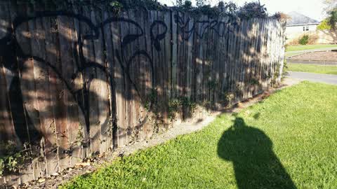 Graffiti, a report photo