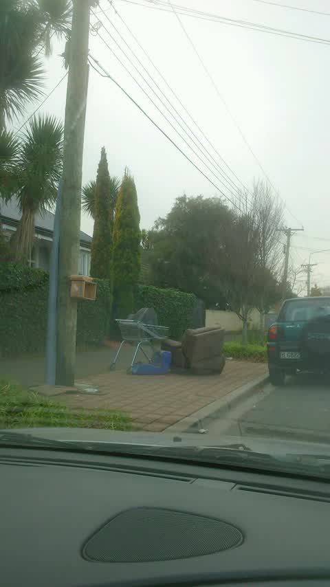 Rubbish/Recycling, a report photo