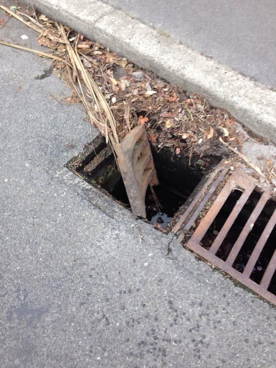 The photograph attached to this wastewater/stormwater report