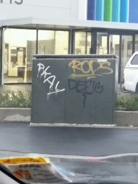 Graffiti, a report photo