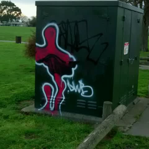 Graffiti, a report photo