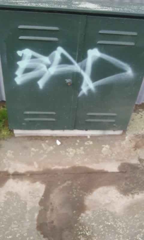 Graffiti, a report photo