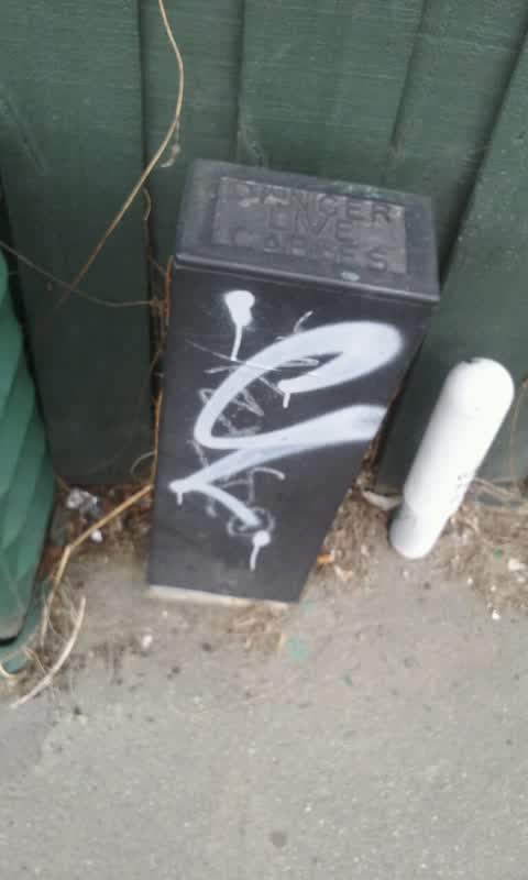 Graffiti, a report photo