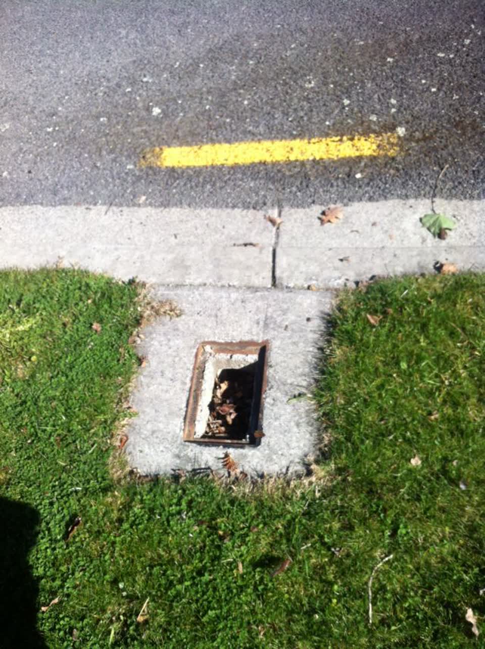 The photograph attached to this wastewater/stormwater report