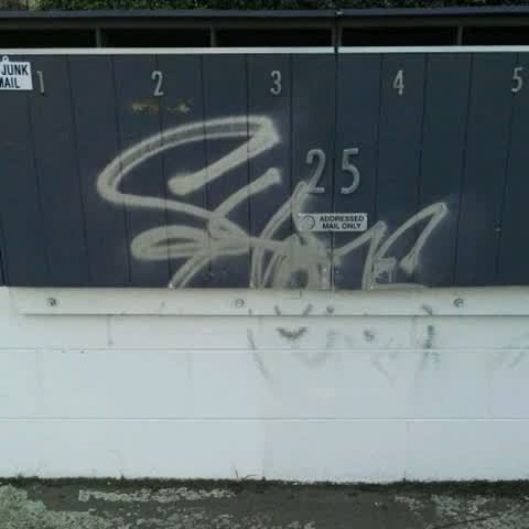 Graffiti, a report photo