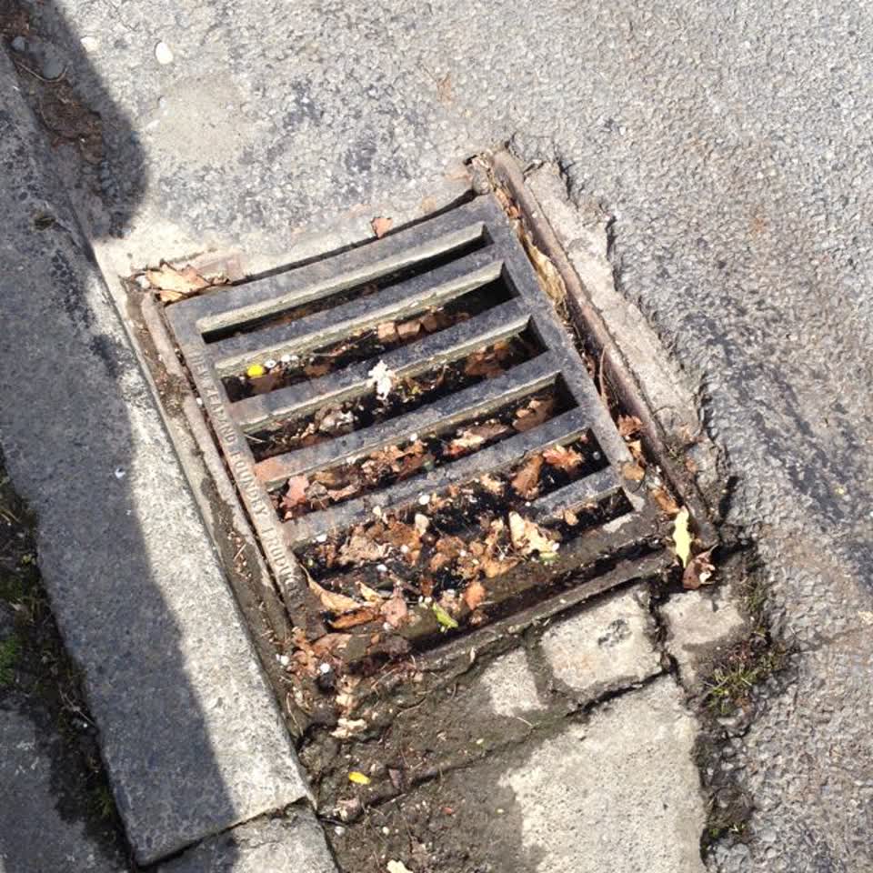 The photograph attached to this wastewater/stormwater report