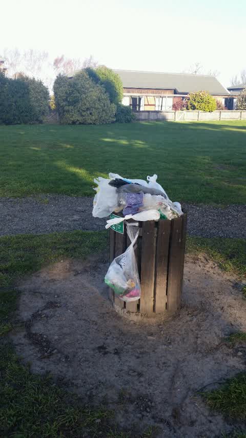 Rubbish/Recycling, a report photo