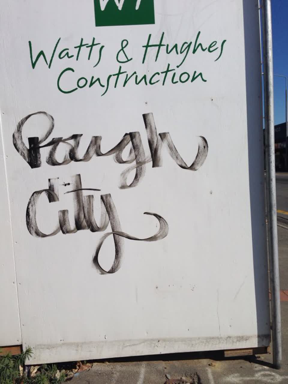 The photograph attached to this wastewater/stormwater report