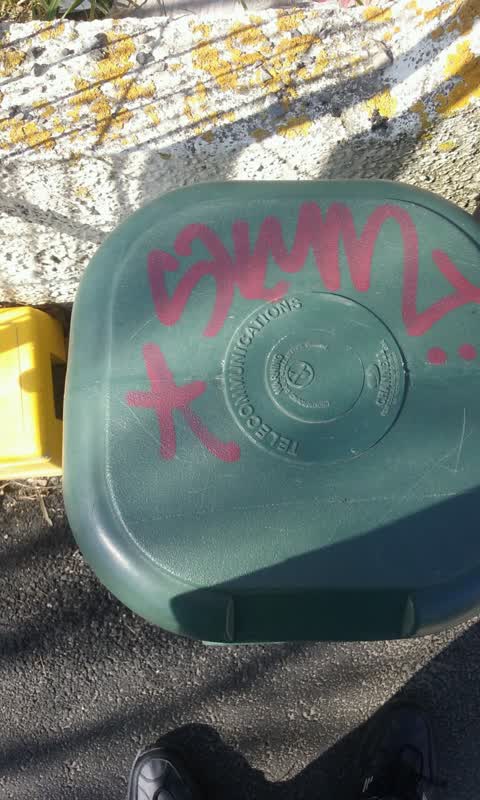 Graffiti, a report photo