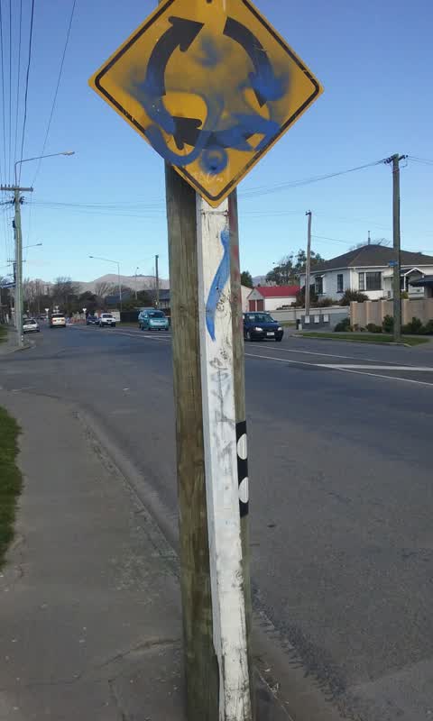 Graffiti, a report photo