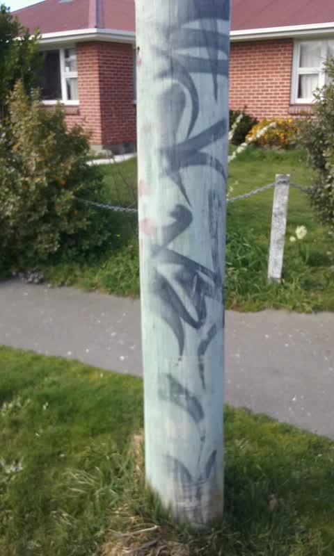 Graffiti, a report photo