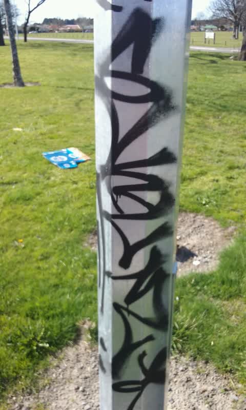 Graffiti, a report photo