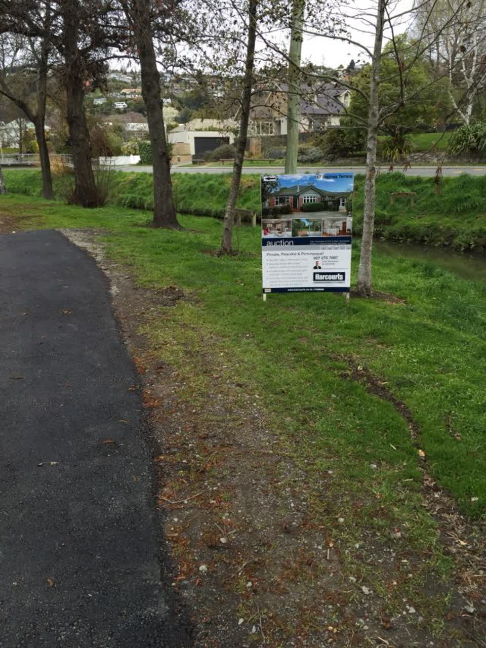 The photograph attached to this parks report