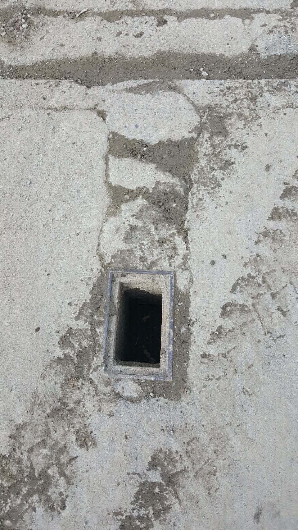 The photograph attached to this wastewater/stormwater report