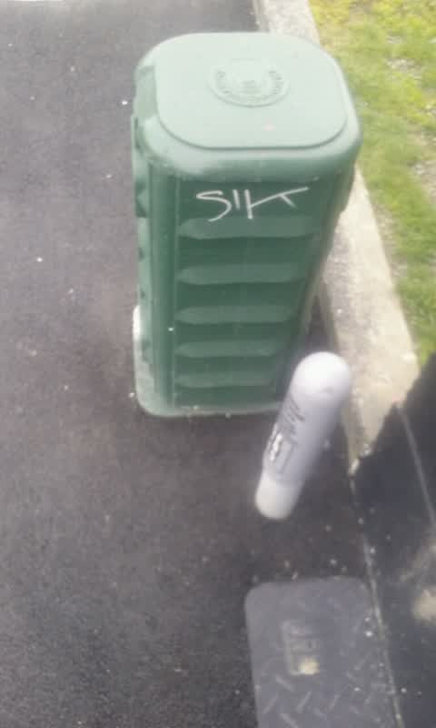 Graffiti, a report photo