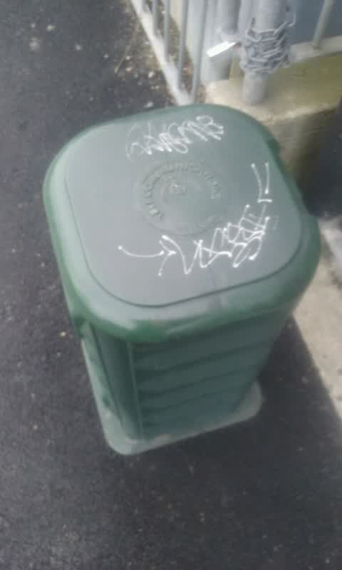 Graffiti, a report photo