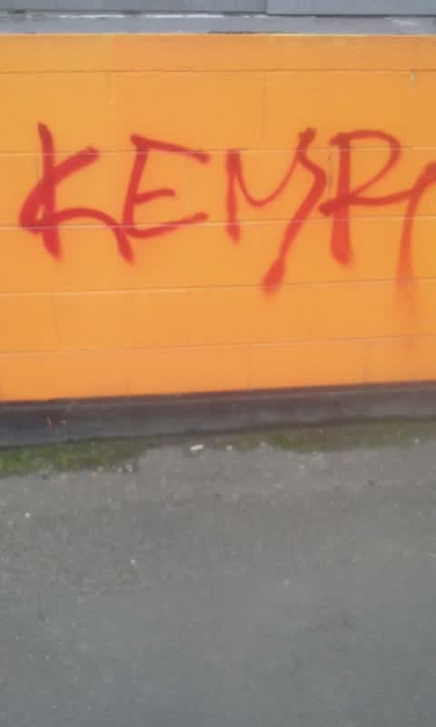 Graffiti, a report photo