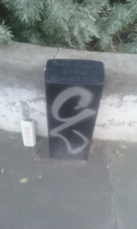 Graffiti, a report photo