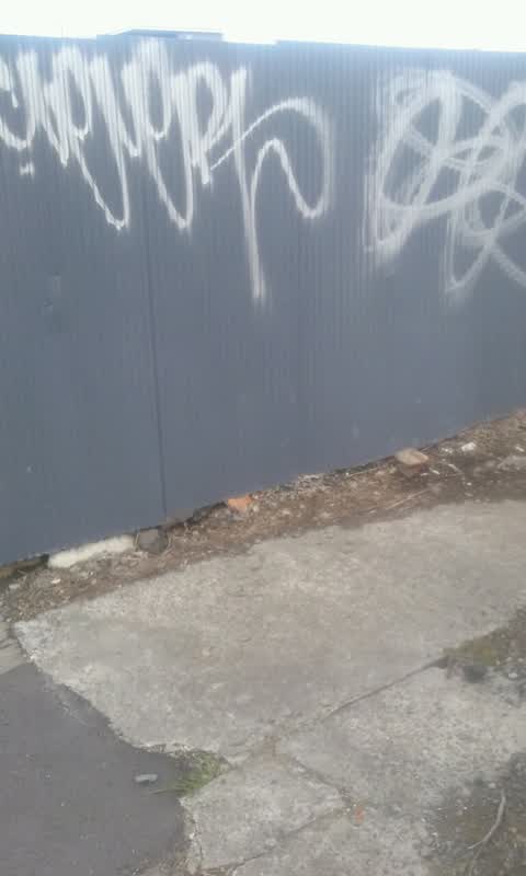 Graffiti, a report photo