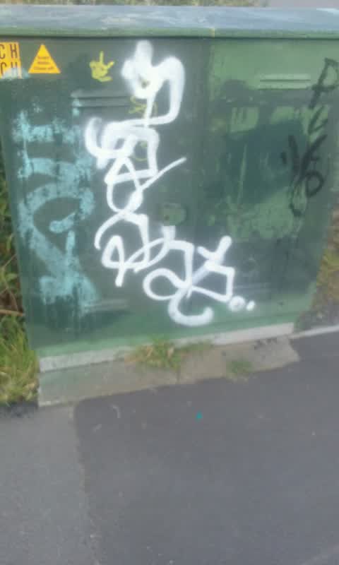 Graffiti, a report photo