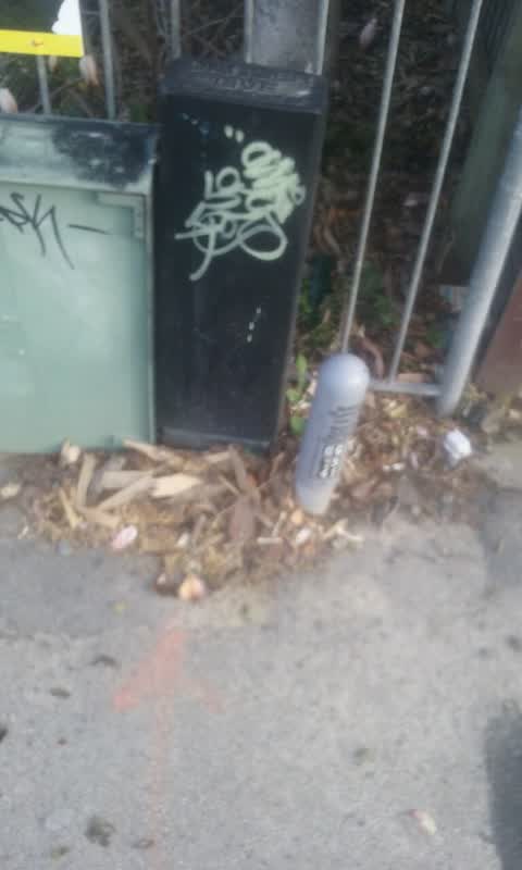 Graffiti, a report photo