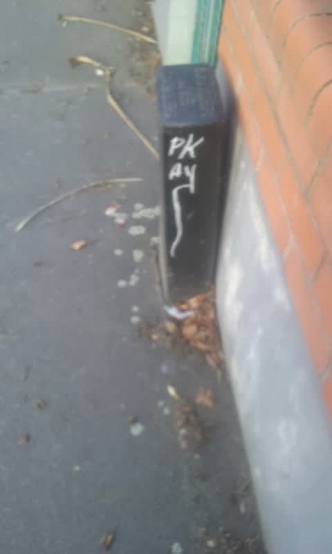 Graffiti, a report photo